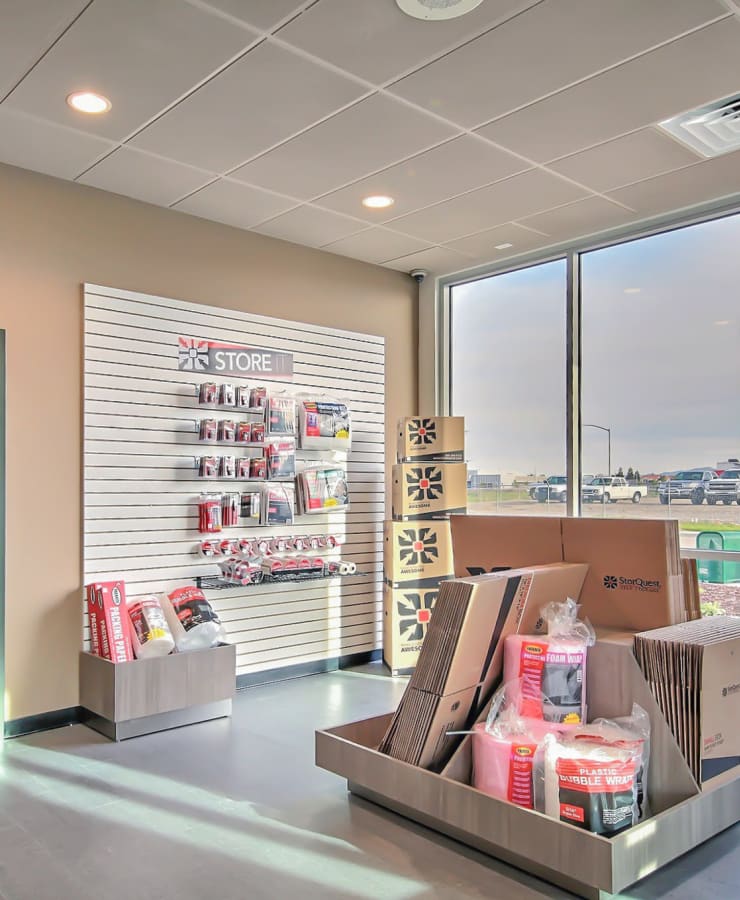 Packing supplies available at StorQuest Self Storage in Ronkonkoma, New York