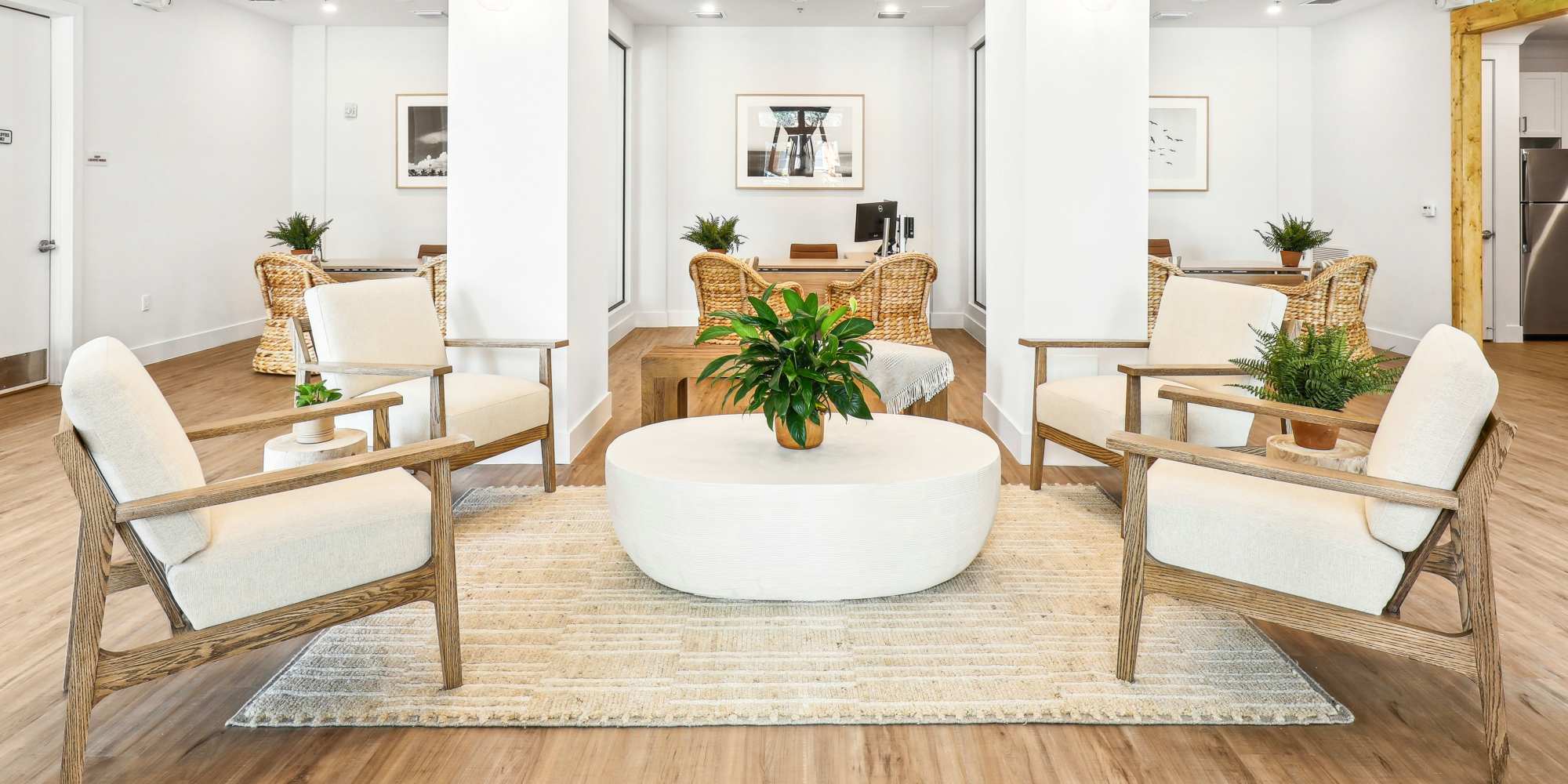 Leasing Office Clubhouse at Red Road Commons in South Miami Florida