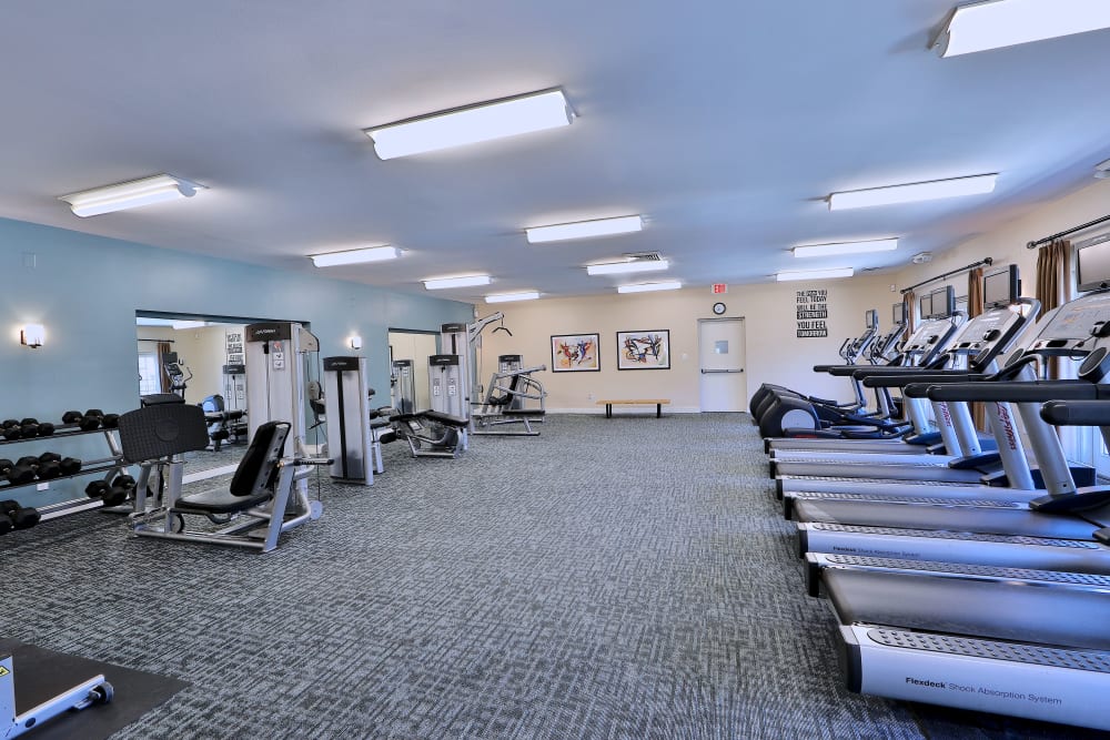 Fitness Center at Charleston Place Apartment Homes in Ellicott City, Maryland