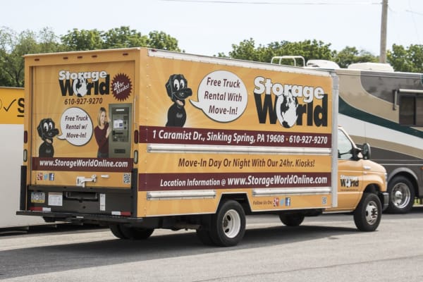 Free Truck with Move in at Storage World