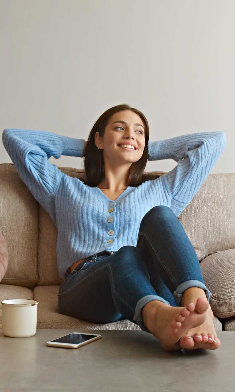Resident enjoying her space at Ridgewood at Greenbrier in Greenbrier, Tennessee