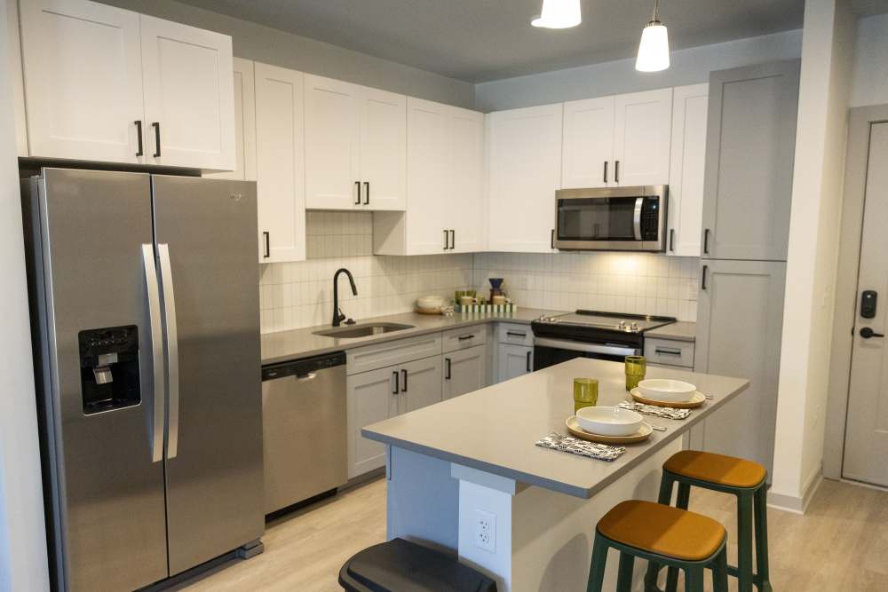 Kitchen at Corner on Main in Jacksonville, Florida