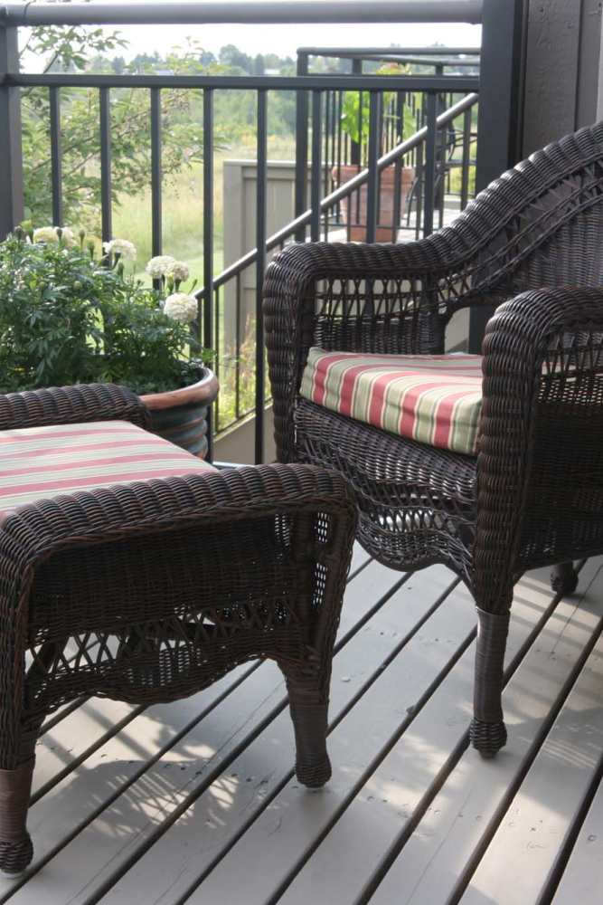 Balcony at El Patio Apartments in Laredo, Texas