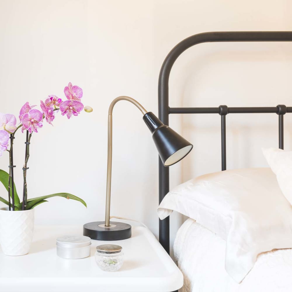 Bedroom at Brentwood Apartments in Olympia, Washington