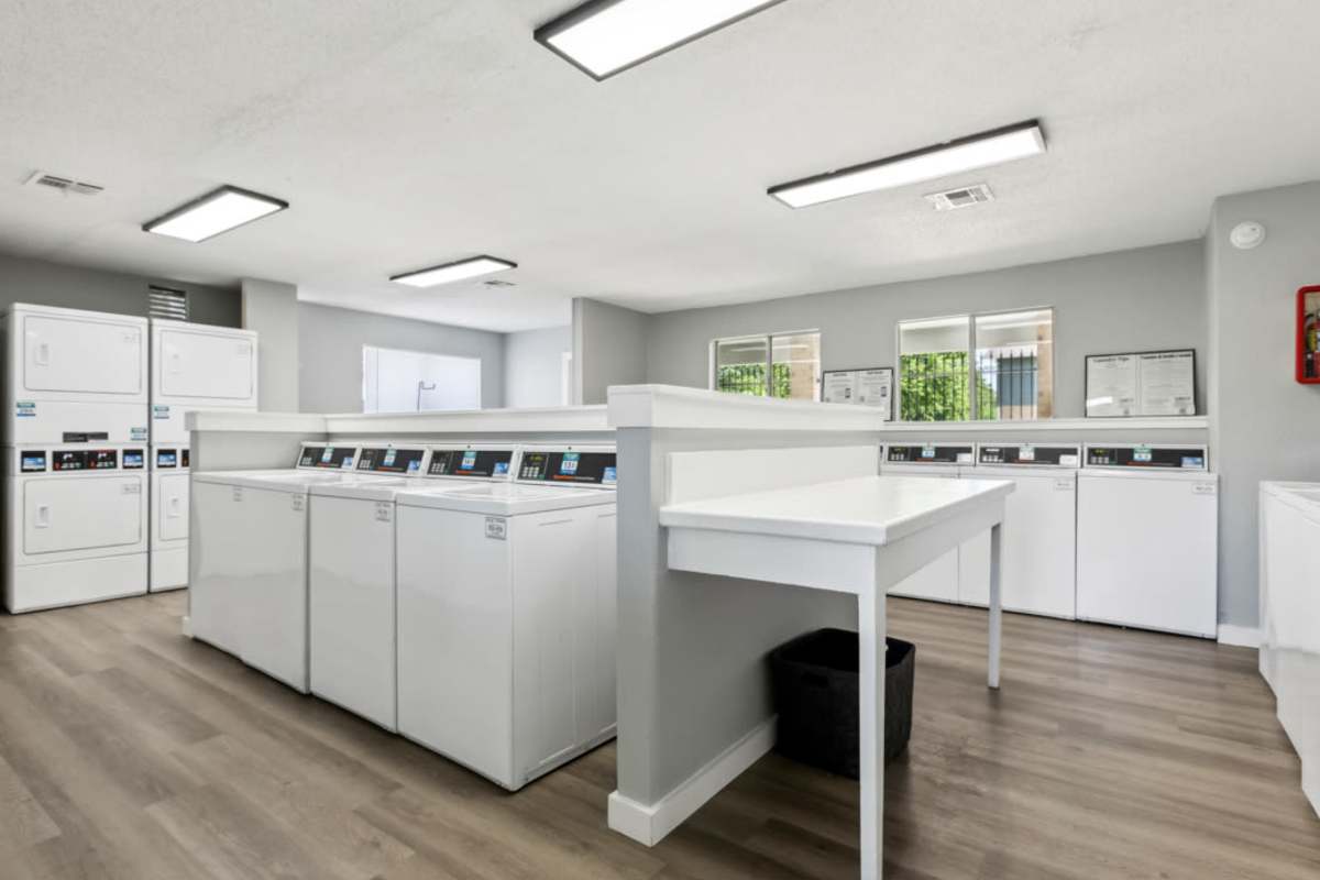 Laundry facility area at Stonehill in Killeen, Texas