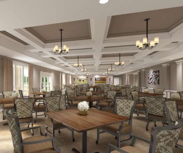 Harmony at Tucker Station dinning room in Louisville, Kentucky