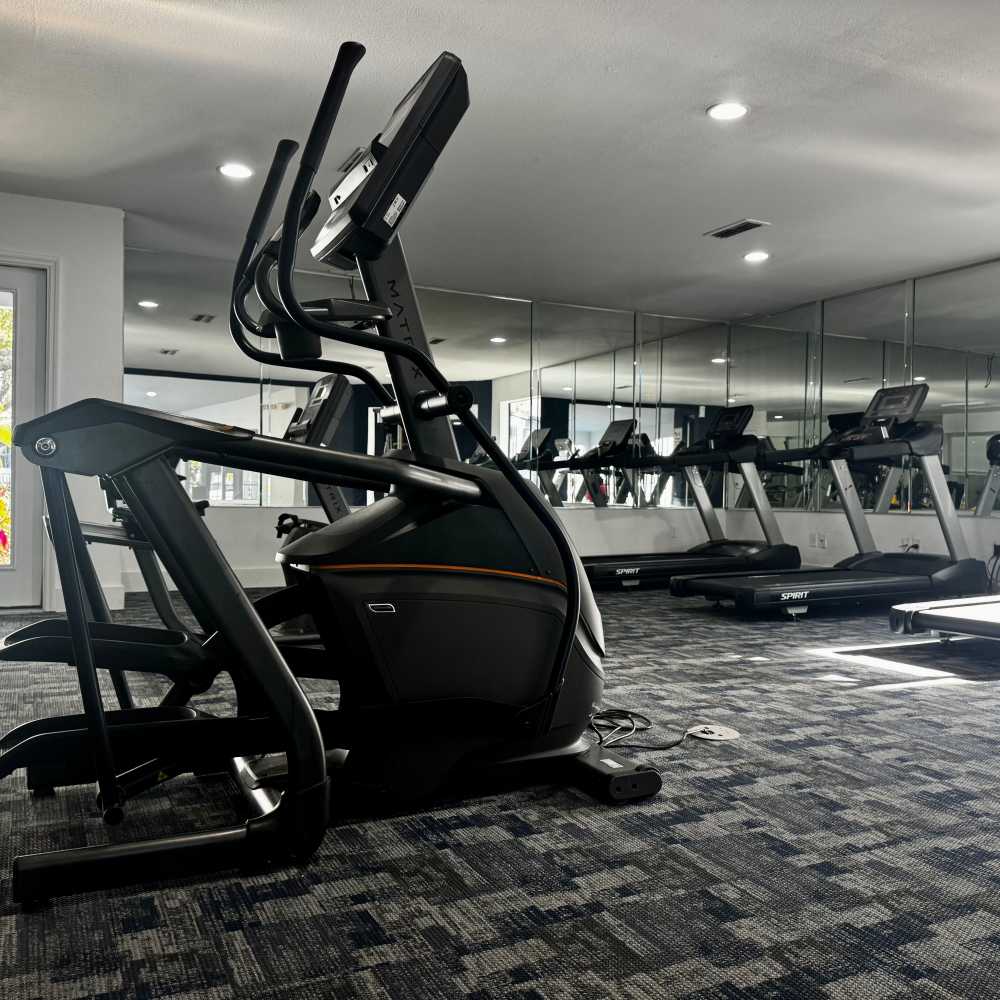 Fitness center at Fourteen01 Apartments in Orlando, Florida