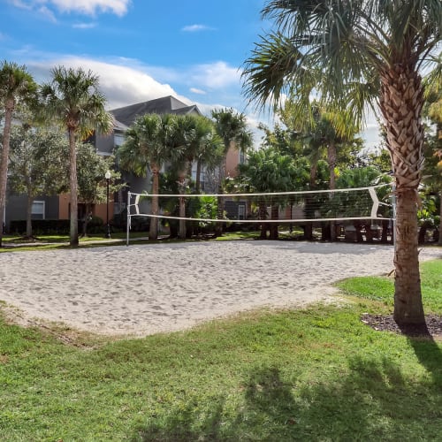 Beach volleyball at Grandewood Pointe in Orlando, Florida