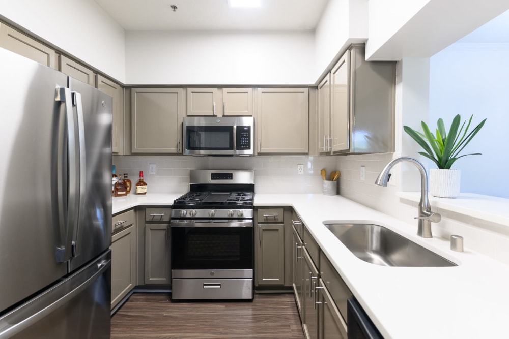 Upgraded kitchen at Beaumont Farms Apartments in Lexington, Kentucky