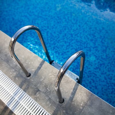 Swimming pool at O'Neill Heights East in Oceanside, California