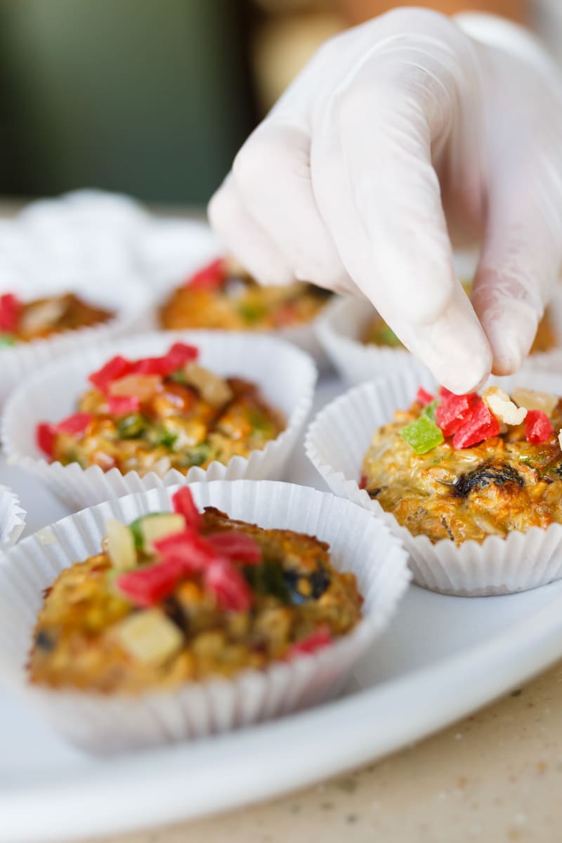 Fresh baked goods at Retirement Ranch in Clovis, New Mexico