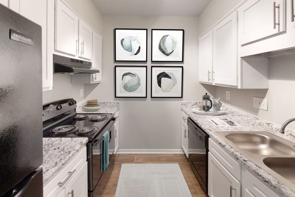 Kitchen at The Retreat at Eddins in Montgomery, Alabama