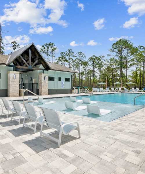 Our resort-style pool at Artisan Living North Beach in Santa Rosa Beach, Florida