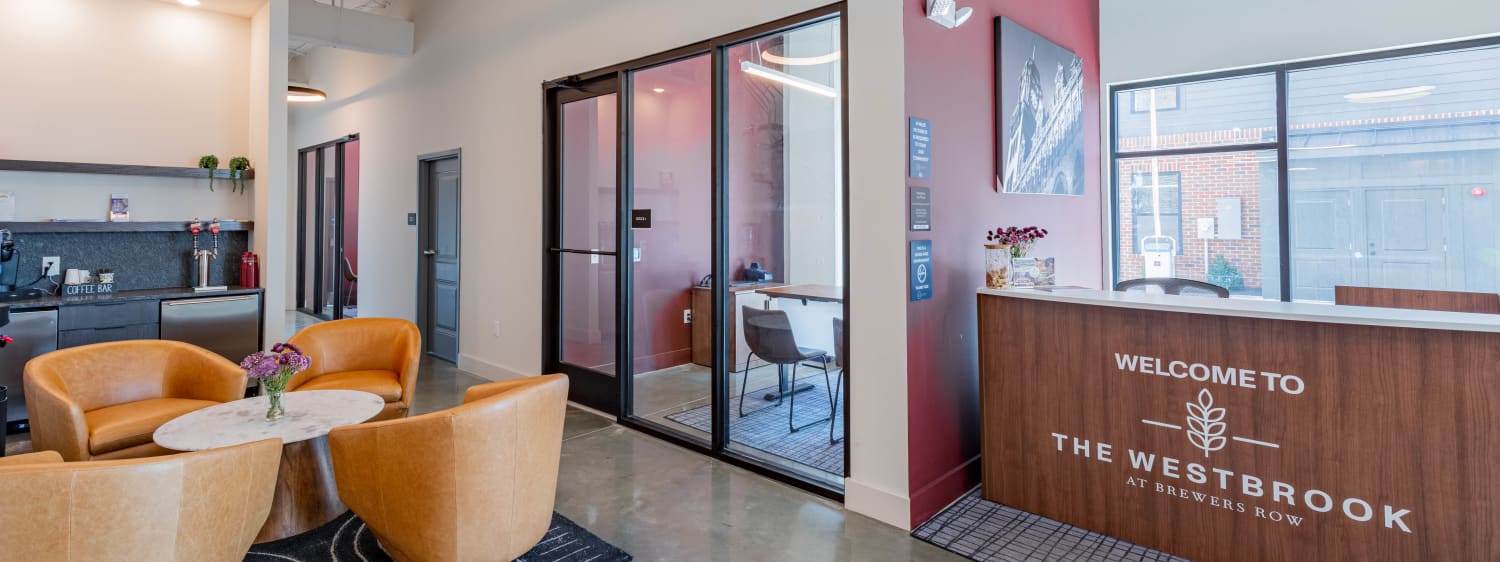 Leasing Office at The Westbrook at Brewers Row in Richmond, Virginia