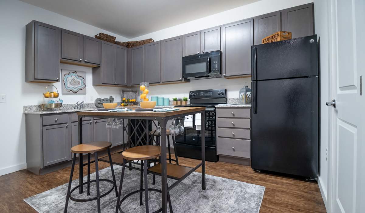 Spacious kitchen at Cedar Broad, Richmond, Virginia