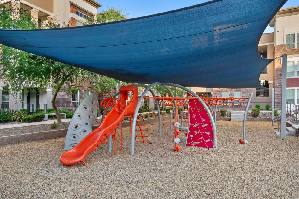 Playground at Town Commons in Gilbert, Arizona