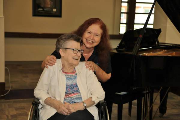 Staff and resident  at O'Fallon in O'Fallon, MO