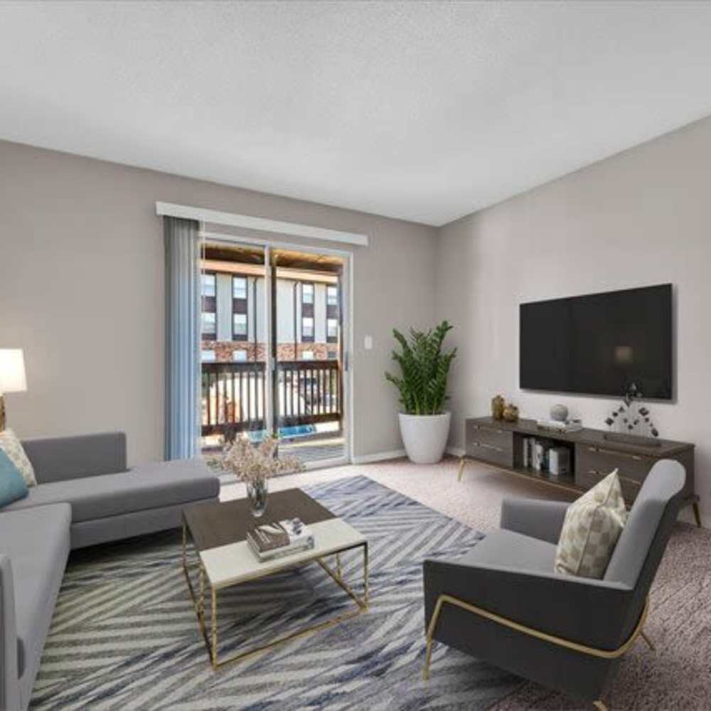 Living room at Woodbrook in Gardendale, Alabama