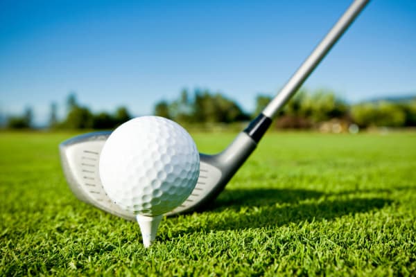 Golf court at Audubon Oaks in Lakeland, Florida