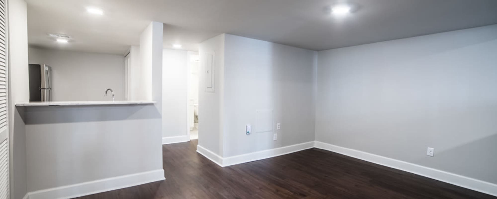 Living room at  Buckingham and Balmoral in Indianapolis, Indiana