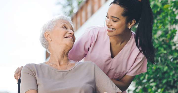 seniors in Alzheimer's care