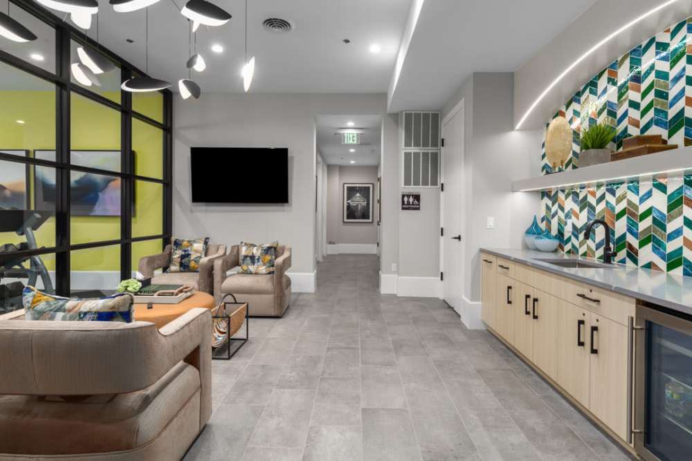 Beautifully designed spaces at Encore at West Valley in White Lake, Michigan