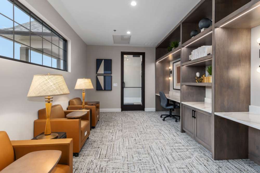 Business center at Encore at West Valley in White Lake, Michigan