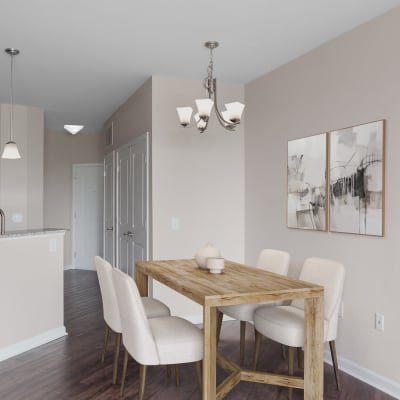 Dining room area at Cantare at Indian Lake Village in Hendersonville, Tennessee