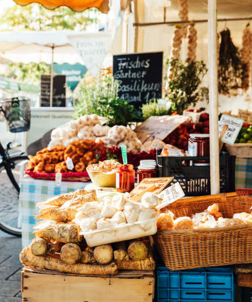 Local market near The Terraces at Oscar Thomie in Warner Robins, Georgia
