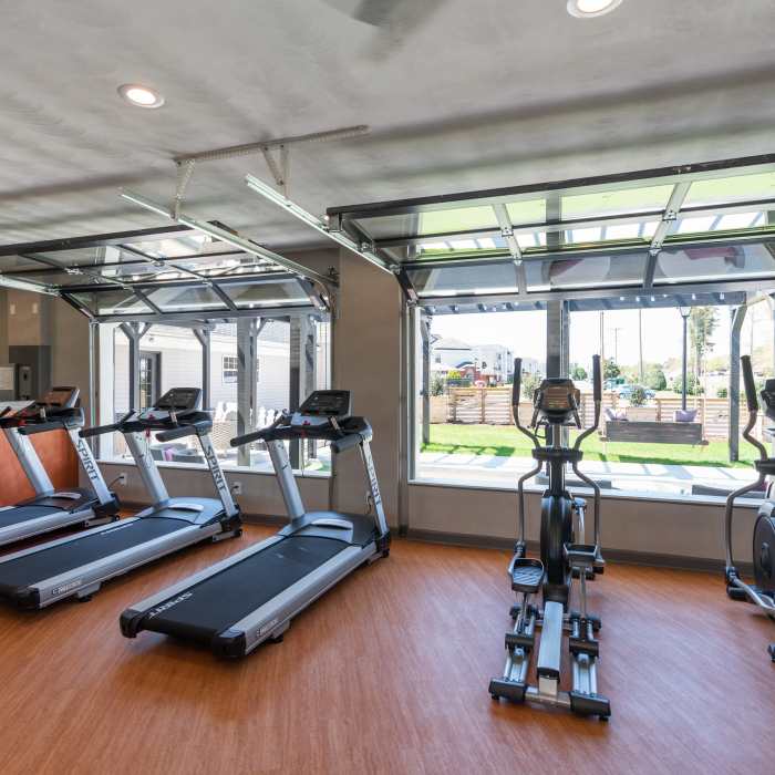 Fitness center at Magnolia Run, Virginia Beach, Virginia