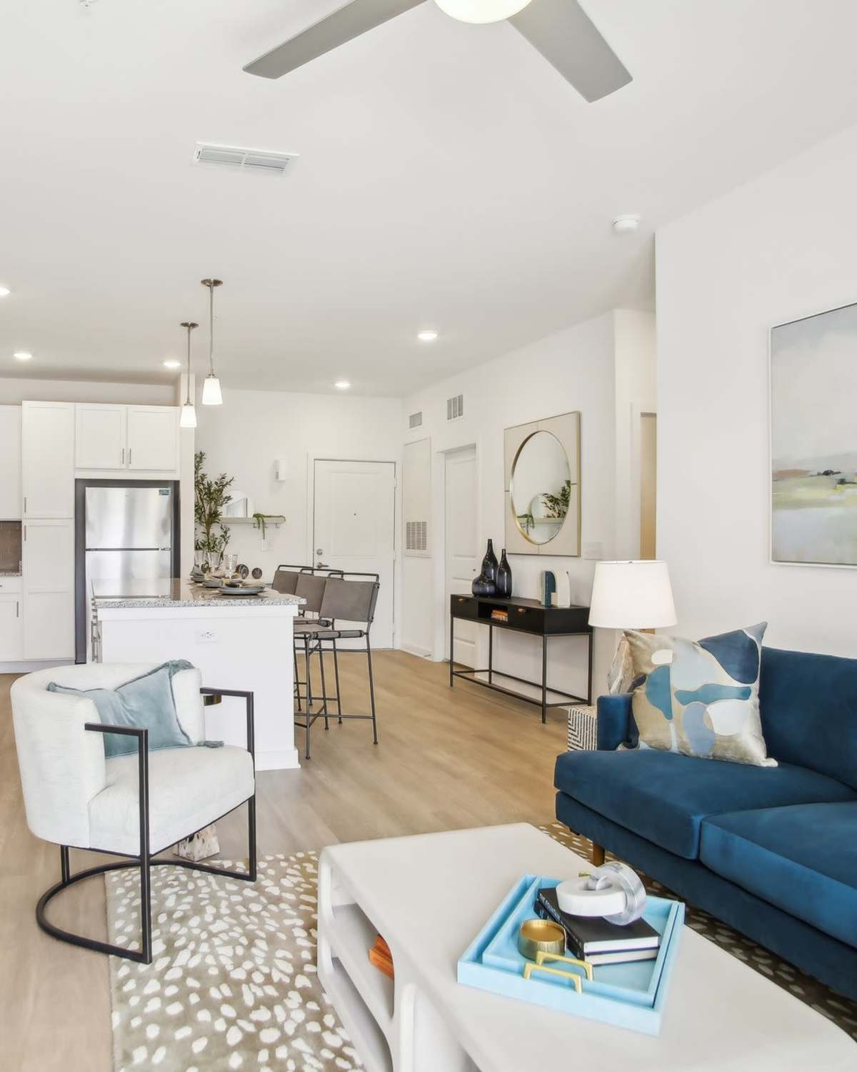 Open concept living at Avion Apartments in Jacksonville, Florida