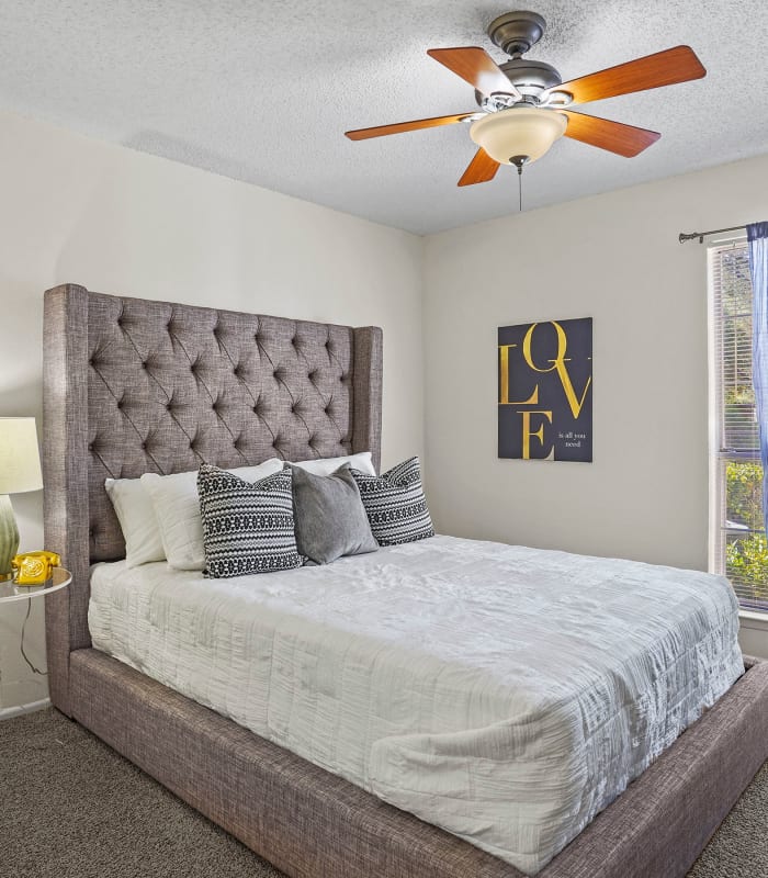 Bedroom at The Chimneys Apartments in El Paso, Texas