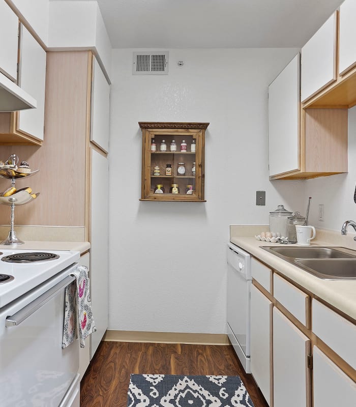 Kitchen at The Patriot Apartments in El Paso, Texas