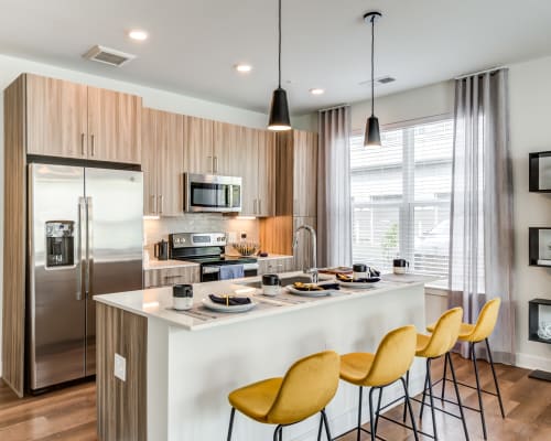 View our floor plans at Everly in Largo, Maryland