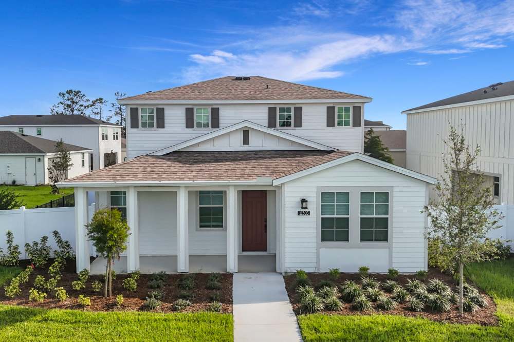 Home exterior at BB Living Wellen Park in Venice, Florida