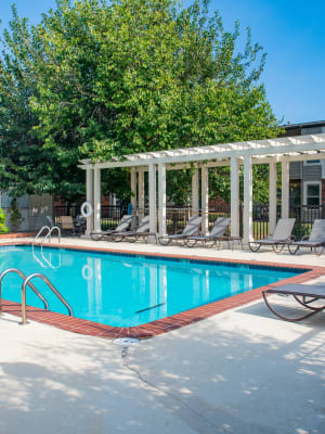 Pool at Summerfield Place Apartments in Oklahoma City, Oklahoma