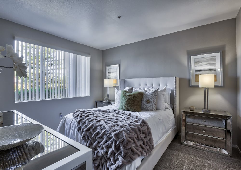 Bedroom at Meridian at Stanford Ranch in Rocklin, California