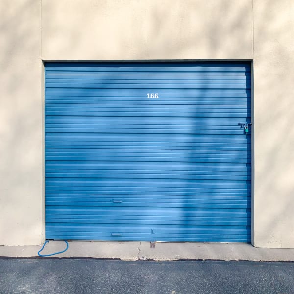 An outdoor storage unit offering convenient access at Wrondel Self Storage in Reno, Nevada