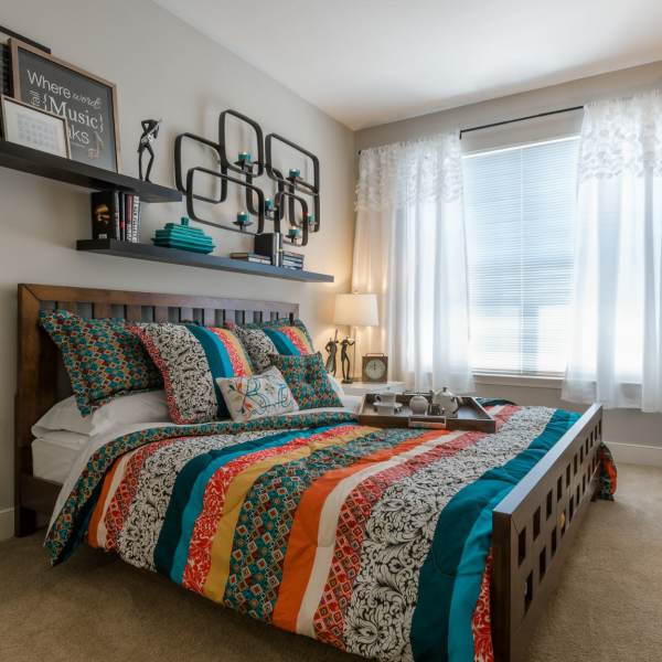 Spacious bedroom in an apartment at Infinity at Centerville Crossing, Virginia Beach, Virginia