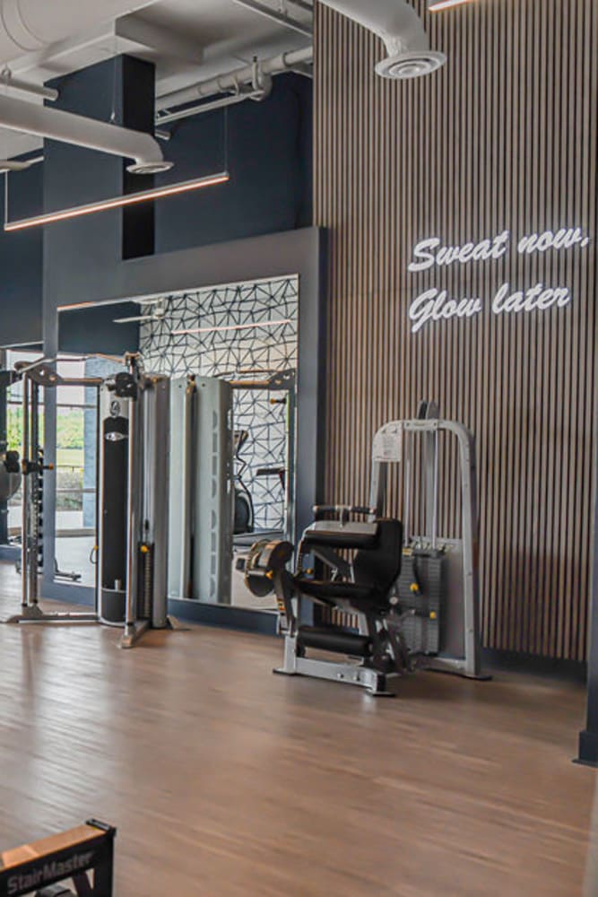 Renovated Fitness Center at Westley on the Beltline in Atlanta, Georgia