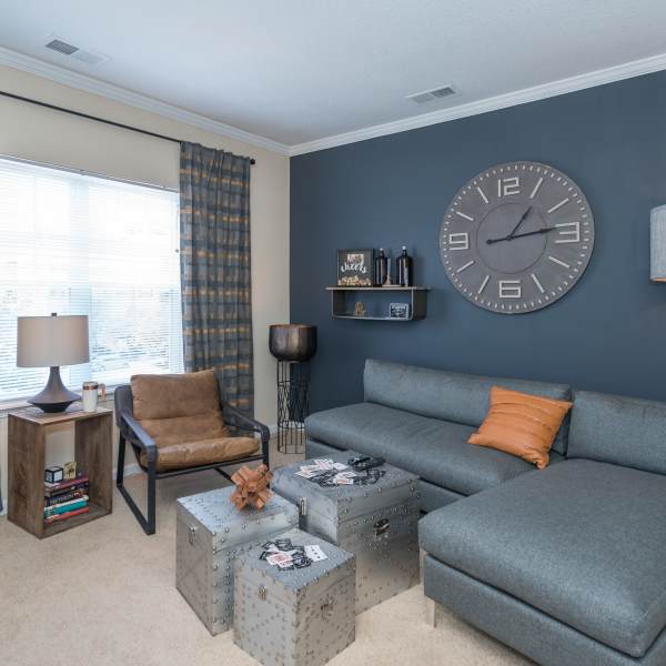 Model apartment at Meridian Parkside, Newport News, Virginia