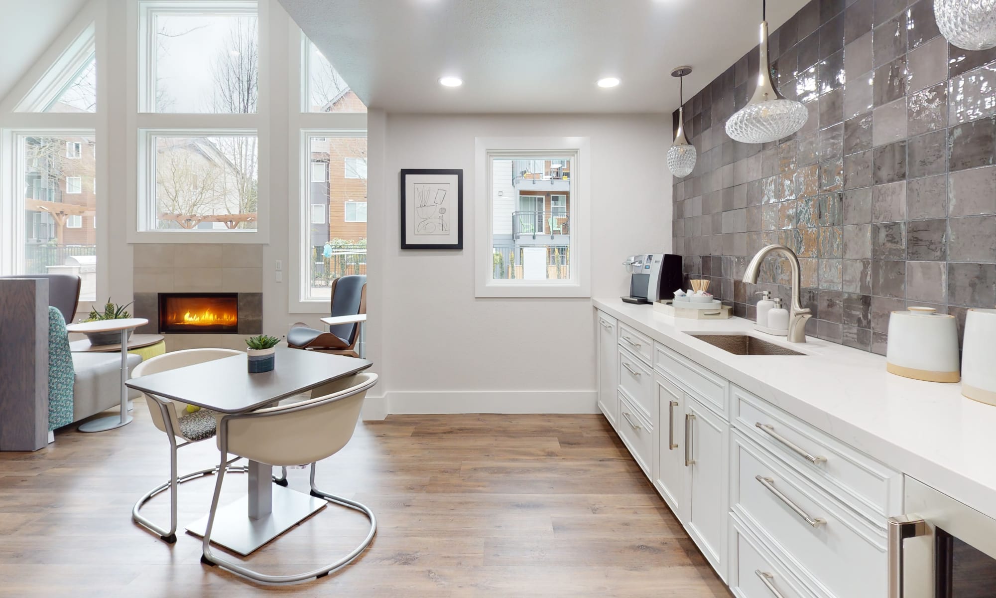 Floor plans at Redmond Place Apartments in Redmond, Washington