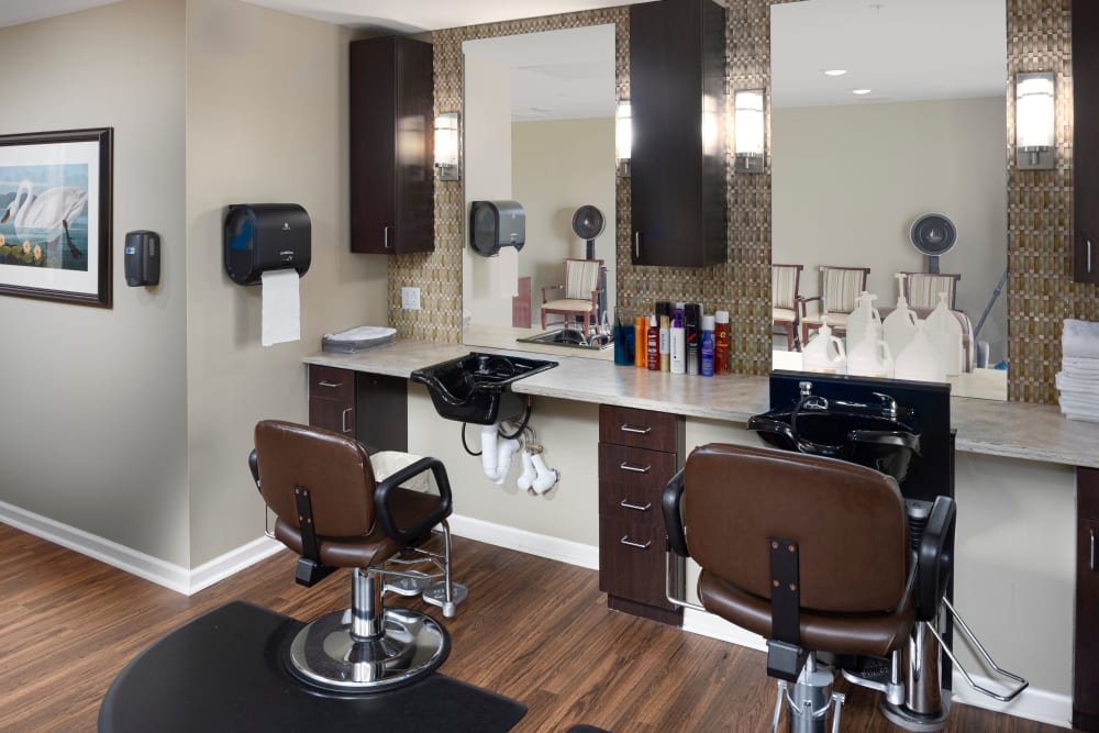 Salon at Harmony at Spring Hill in Lorton, Virginia