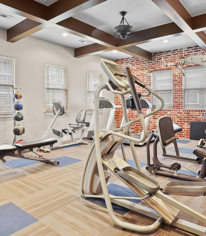Gym at Cottages at Tallgrass Point Apartments in Owasso, Oklahoma