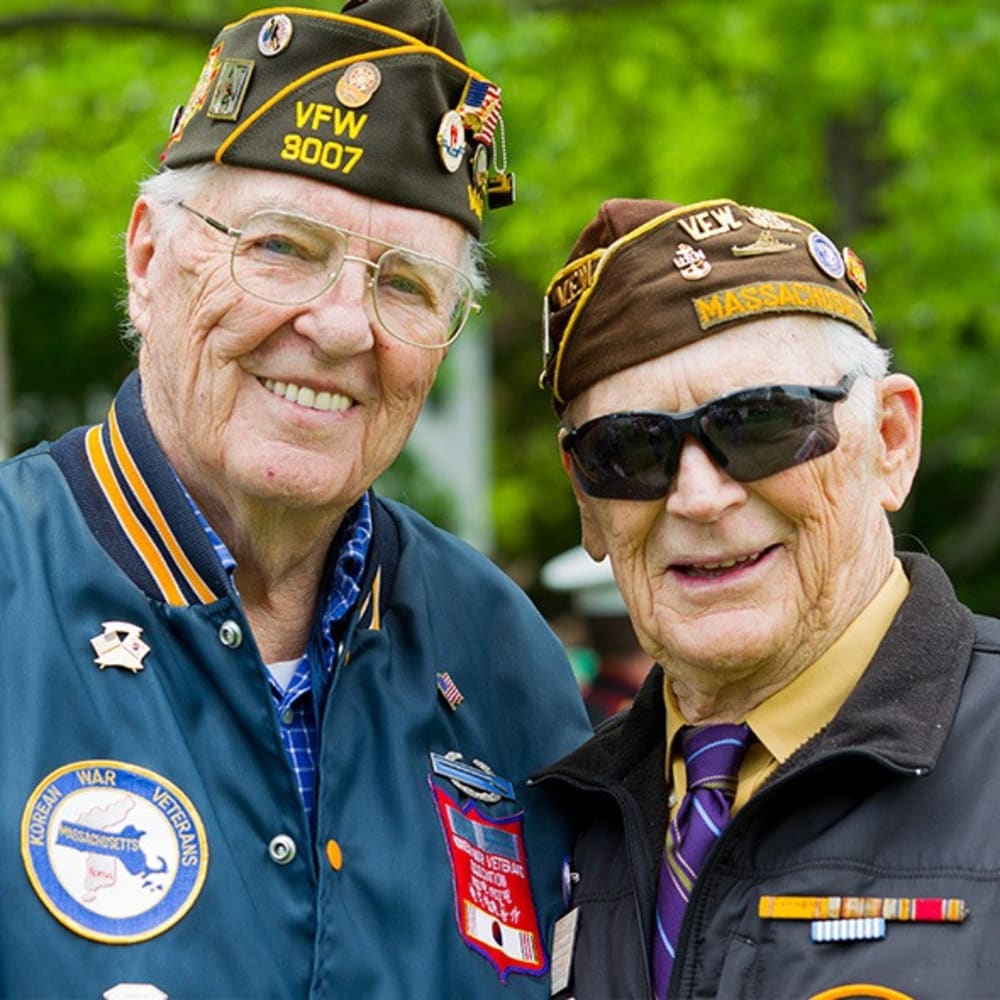 Veteran residents at Regency Park Place at Corvallis in Corvallis, Oregon
