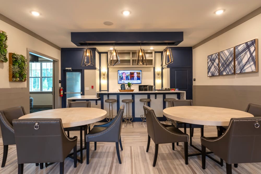Resident Coffee Bar and Lounge at Lullwater at Blair Stone in Tallahassee, Florida