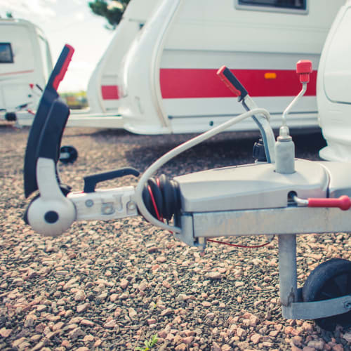 RV parking at Red Dot Storage in Topeka, Kansas