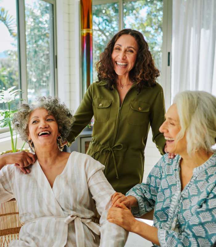 Happy family at Grand Palms in Bradenton, Florida