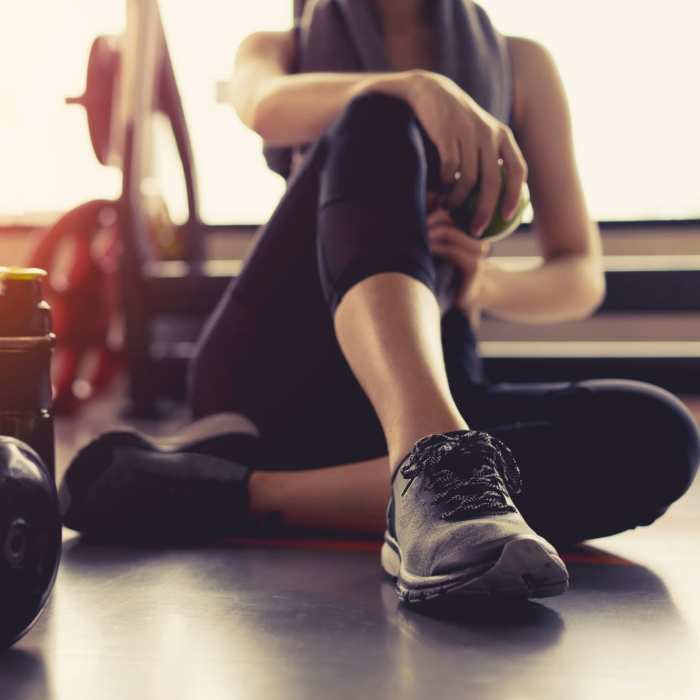 24-Hour fitness center at Attain on 5th, Charlottesville, Virginia