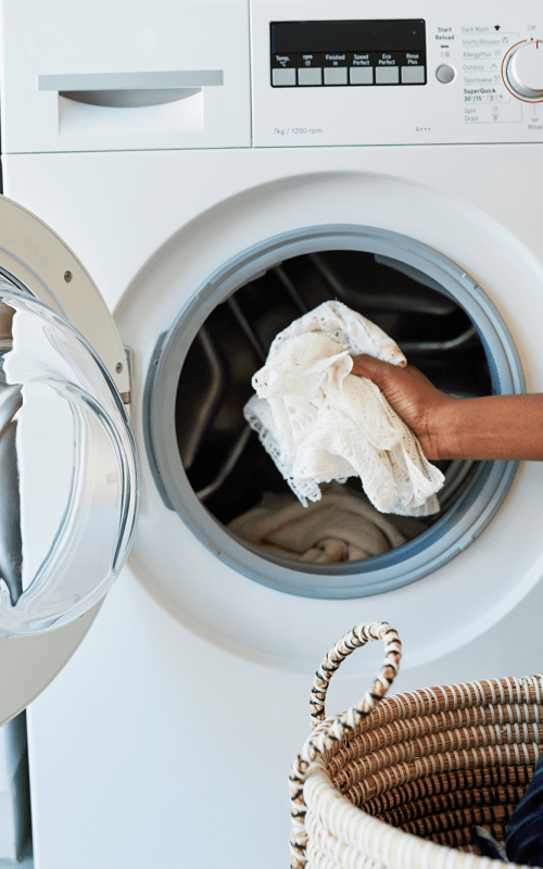 In-home laundry at Cedar Flats in Chico, California